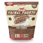 Primal PRONTO - Frozen Raw Dog Food: Pork